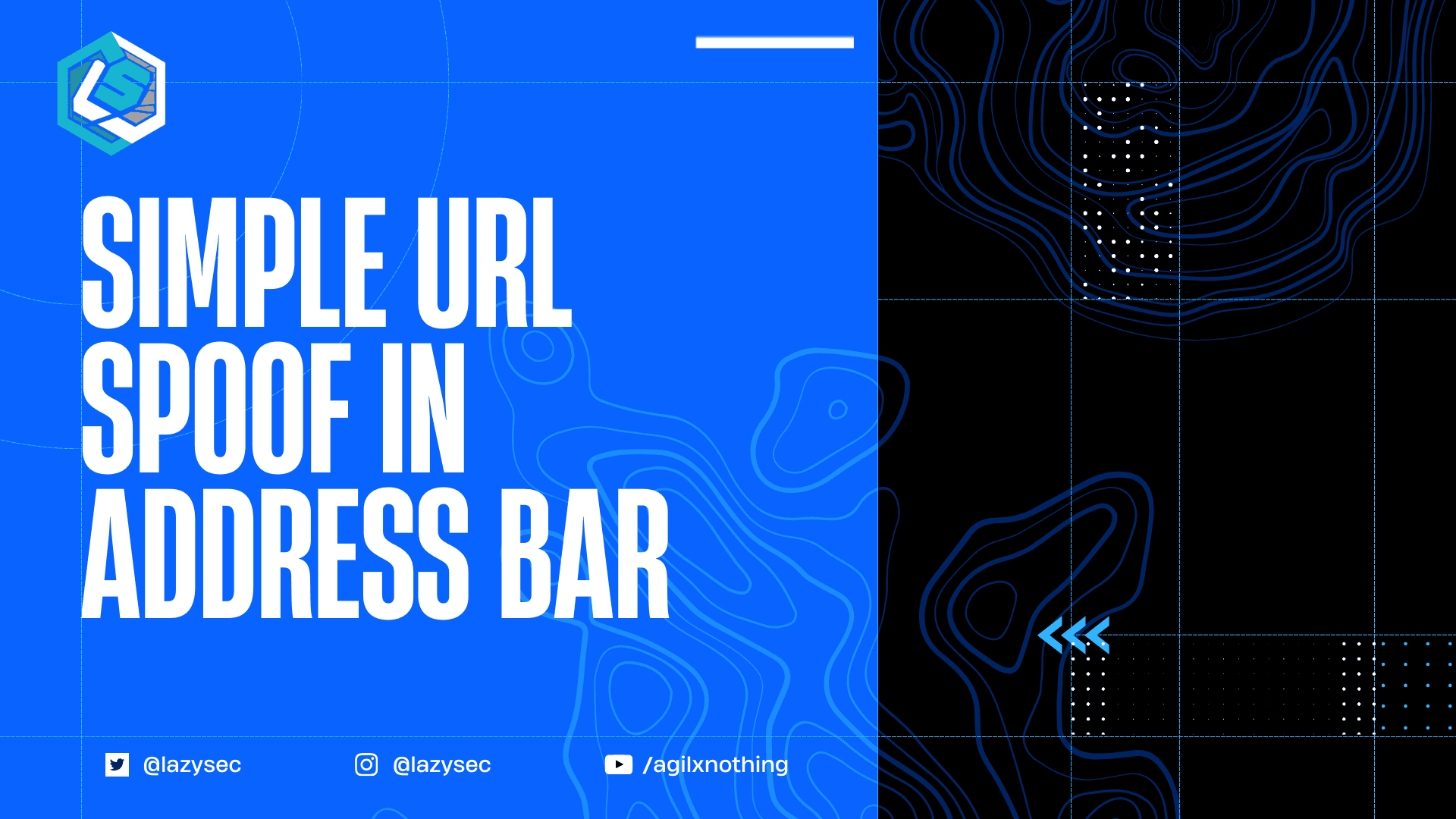 Simple URL spoof in address bar